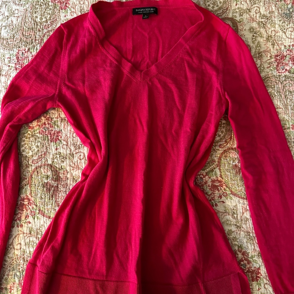 banana republic merino wool sweater